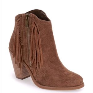 Jessica Simpson Suede Fringe Booties